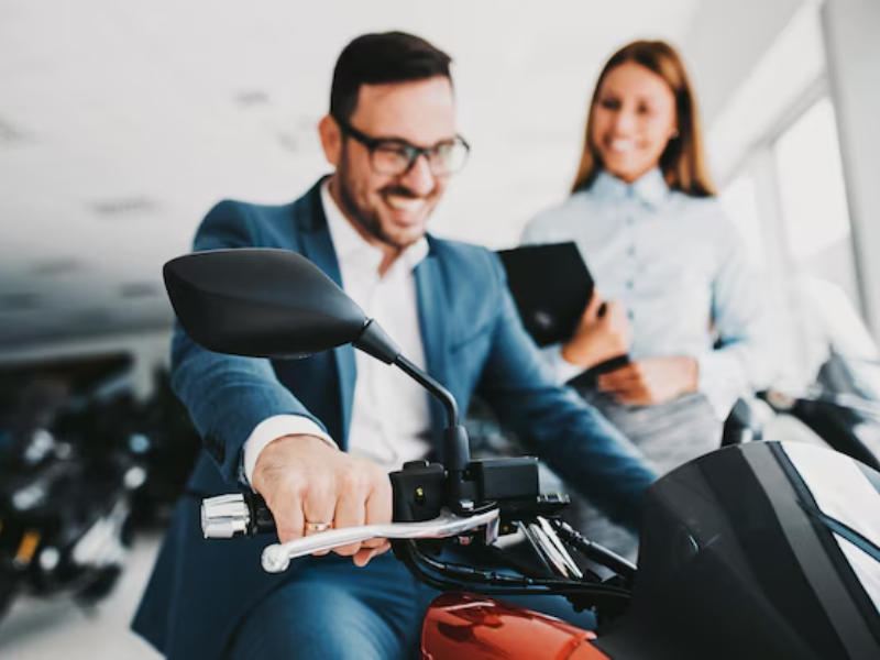 consórcio ou financiamento moto