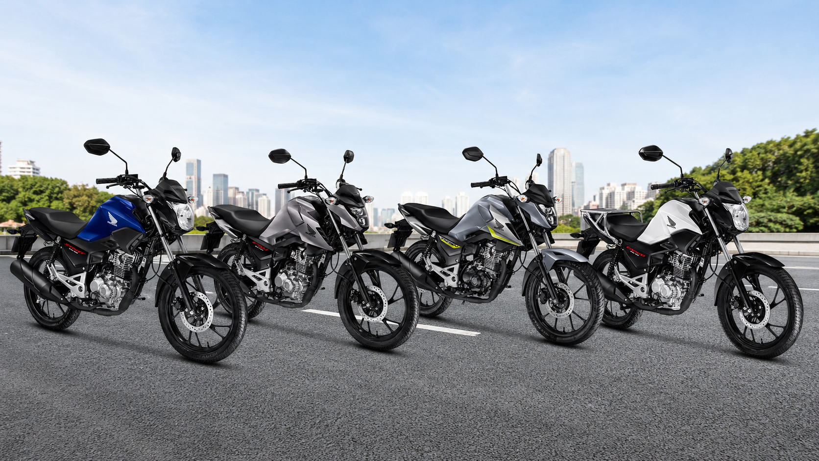 diferença entre motos Honda CG