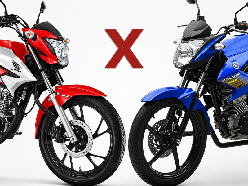 qual a diferença entre motos Honda e Yamaha
