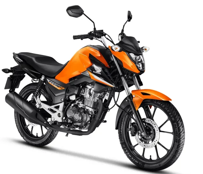 honda-cg-160-titan-lateral-dianteira-direita-laranja#5